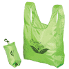 F5269-FOLDING TOTE IN A POUCH-Lime Green